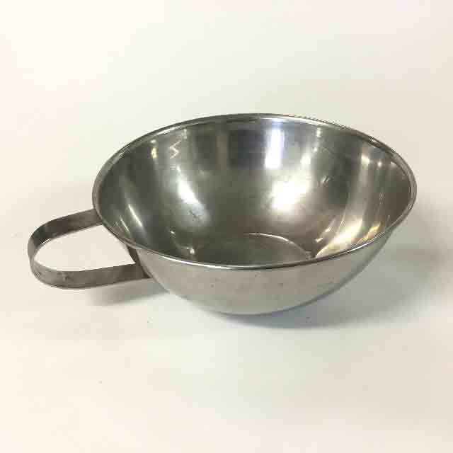 BOWL, Stainless Steel w Handle